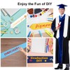 Plain Graduation Stole, Graduation Stole Class of 2025, White Graduations