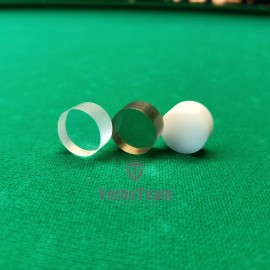 Verboteam 3-5pcs pack polycarbonate lexan break jump pool cue shaft tip clear control - 5pcs White