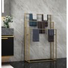 NEICELLE 3 Tier Standing Towel Rack - Extra Wide Large