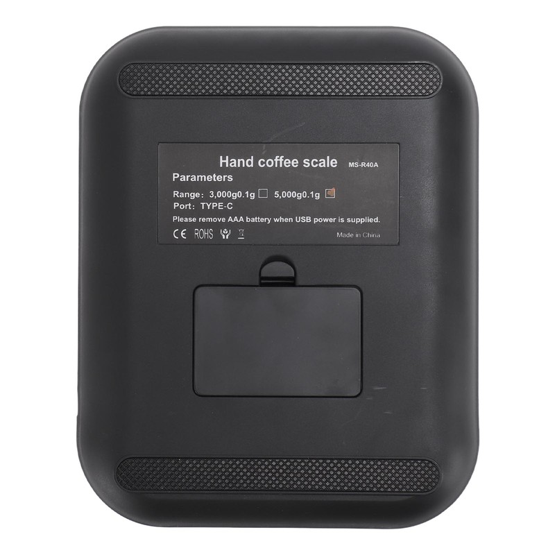 5kg/0.1g Coffee Scale 1200mAh Rechargeable Digital Coffee Scale 11lb Portable