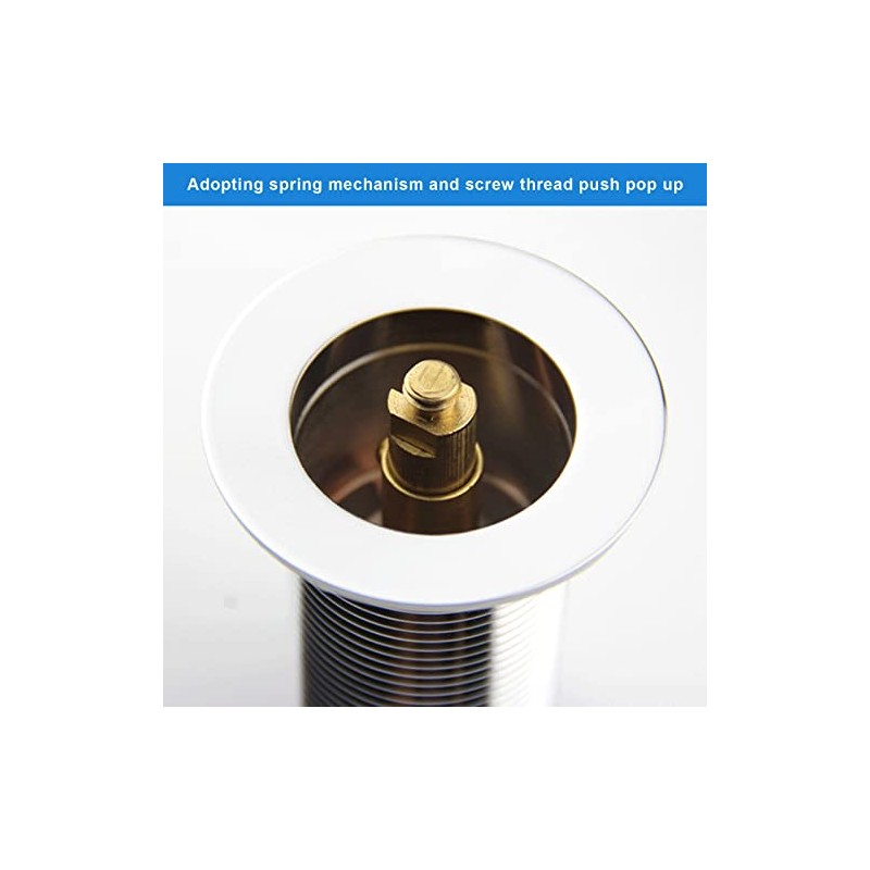 2 x Basin Sink Clicker Pop Up Bolt Basin Bath