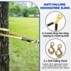 Zipline Tensioning Kit, Cable Winch Puller with Cable Grip Steel