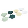 Ice Bowl Containers Mold Light Green Dark Green White Yellow