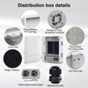 Namunanee Outdoor Electrical Junction Box with High Power Outlet, 16"