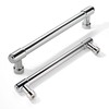 khtumeware 20 Pack Polished Chrome Cabinet Pulls 5 Inch(128MM) Hole