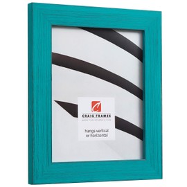 Craig Frames Jasper Picture Frame, 14 x 20 Inch, Country French Teal