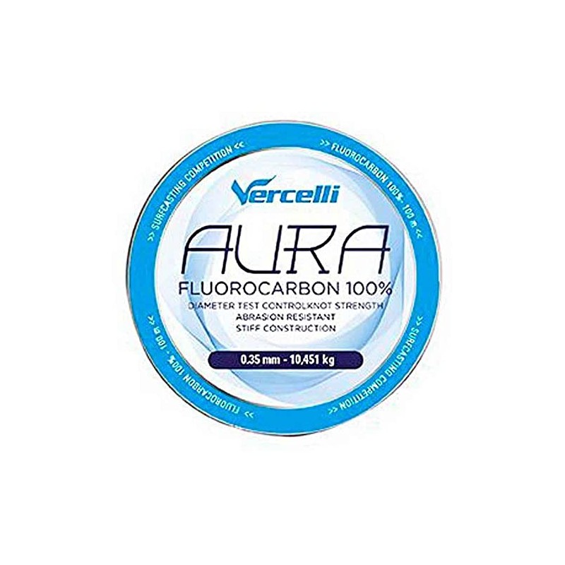 B/100m VERCELLI Aura Fluorocarbon 0.20 mm