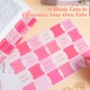 NEWEST 96 Pieces Bible Tabs, Pink Bible Tabs for Women