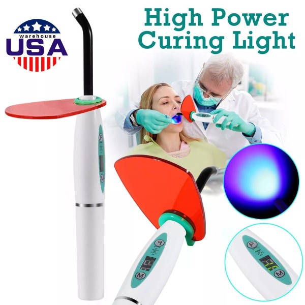 SKYSEA Dental Wireless Cordless LED Cure Curing Light Lamp 2000mw