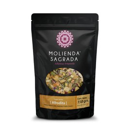 Molienda Sagrada, Tisana Herbal Afrodit, Infusión de herbolaria mexicana con un toque de guayaba, 150 g