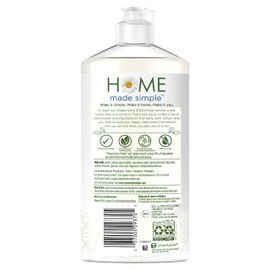 Home Made Simple Dish Soap Natural Dishwashing Liquid Plant Based, Rosemary Scent, 48 Fluid Ounce
