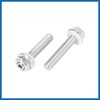 A ABSOPRO 10pcs Stainless Steel Exhaust Manifold Bolt Stud Hardware