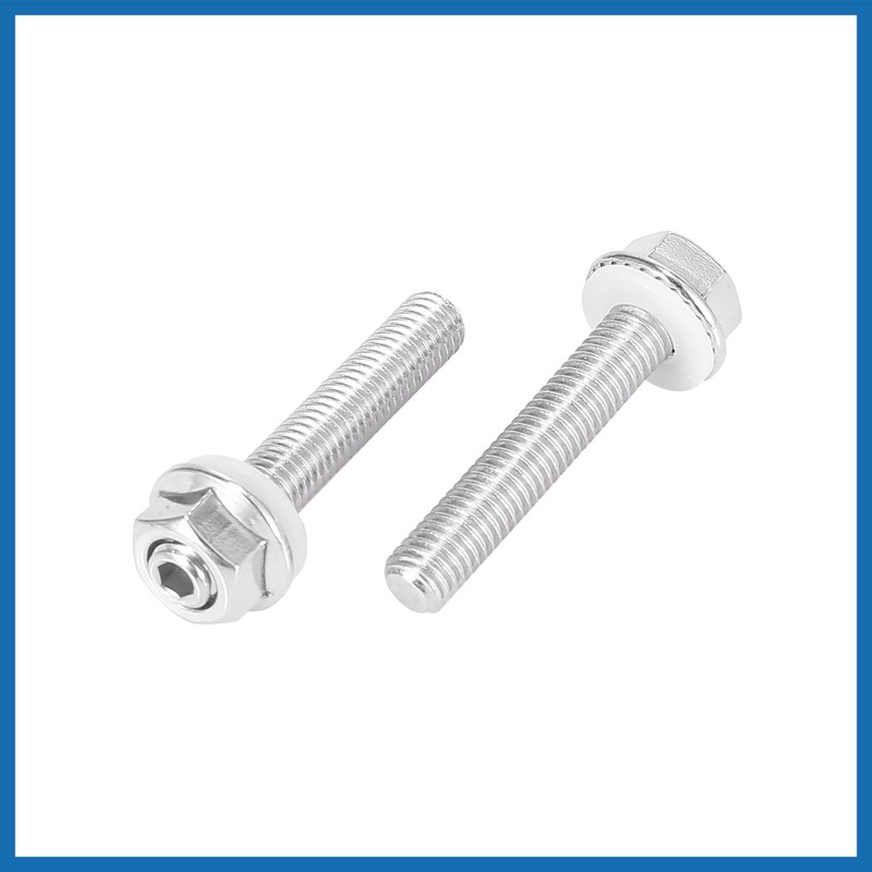 A ABSOPRO 10pcs Stainless Steel Exhaust Manifold Bolt Stud Hardware