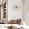 n/a Large Wall Clock for Living Room Decor Wall Mount