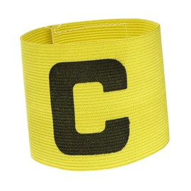 Kisangel Captain Armband The Captain Armbands Adjustable Football Basketball Player Bands Sport Accessories Adult Athletic Mom Captain Band Soccer Armband Rugby Euro Football Nylon Yellow