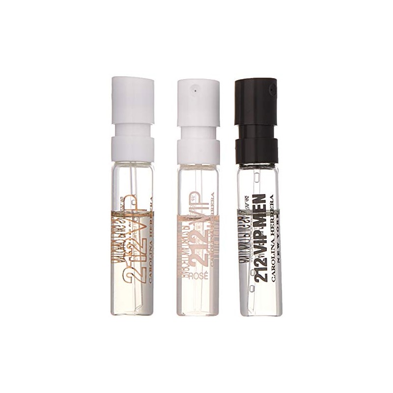 Carolina Herrera 212 Vip 3 Pieec Spritzers Vip Rose for