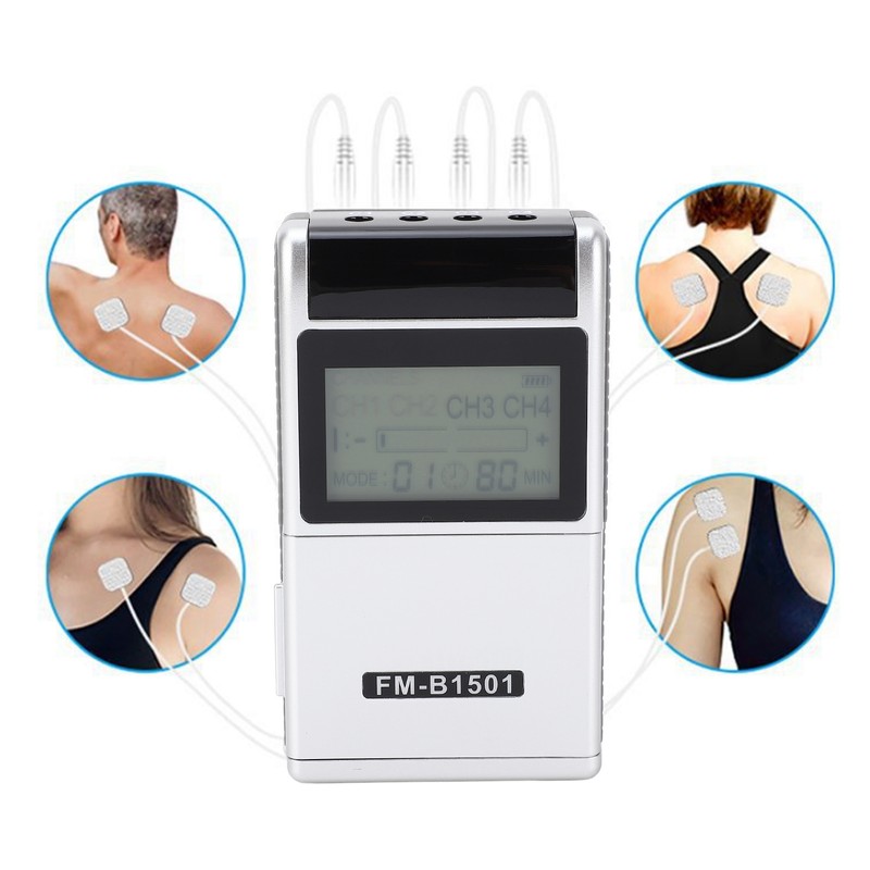 TENS Electronic Stimulator 15 Modes 20 Gears Low Frequency Pulse