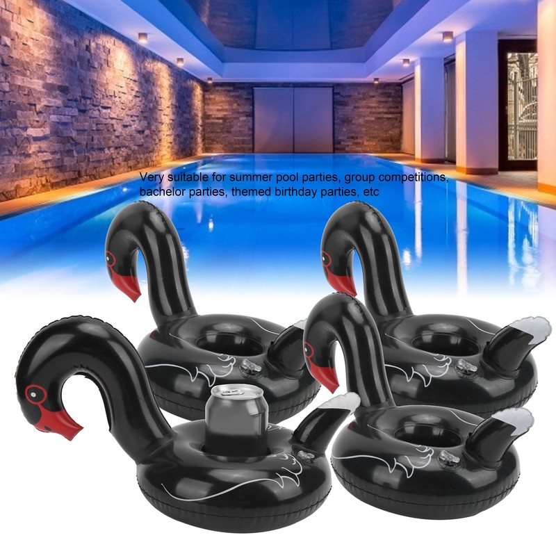 10pcs Inflatable Drink Holder Portable Cute Animal Pool Party Cup