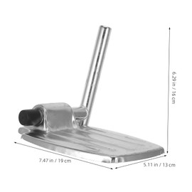 Beavorty 2Pcs Wheelchair Foot Rests Heavy Duty Leg Pads for Enhanced Support Compact Design for All Ages Replacement Parts for Wheelchairs