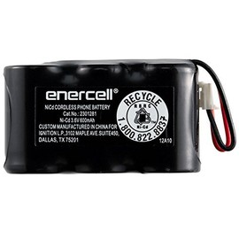 Enercell 3.6V/600mAh Ni-Cd Cordless Phone Battery (2301281)