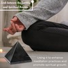 Shungite Pyramid Crystal Healing Shungite Stones - 100mm Shungite Crystal