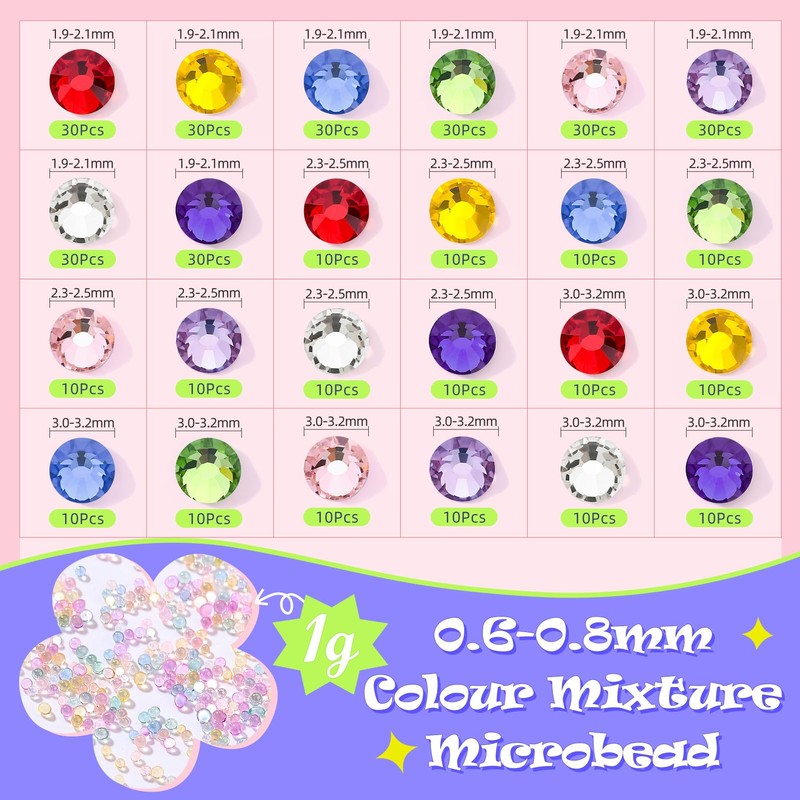 WATRZ Teeth Gem Kit,Tooth Gems Kit for Teeth DIY Crystals