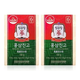 Guangdong 정관장 정관장 홍삼진고 100g x 2박스 WYS Jeonggwanjang Red Ginseng Extract 100g x 2 Boxes WYS