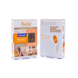 Avene Ultra Fluid Perfector Spf50+ 50ml & Makeup Micellar Water 100ml Set