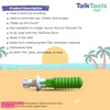 TalkTools-Punta redonda texturizada Sensi (verde)