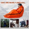 Mezonn Emergency Sleeping Bag Survival Bivy Sack Use as Emergency