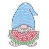 DIY Rhinestone Painting Keychains Cute Dwarfs Shape Stress Relief Improve