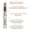 sourcing map Impact Phillips Screwdriver Bit PH2 (#2) Anti Slip
