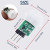 Quxyxso IR Human Sensor 5Pcs AM312 Mini Detector Module HC-SR312
