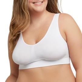 Just My Size Women's Pure Comfort Bra Opaque, White