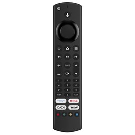 VINABTY Universal Replacement Voice Remote Control Suitable for Toshiba/Bush Smart TV Edition DLED43UHDSFIRE DLED50UHDSFIRE DLED55UHDSFIRE DLED65UHDSFIRE 55QF5D63DA 50QF5D63DA 50CF630 55CF630