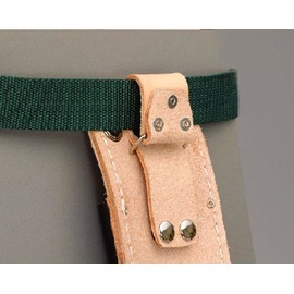 Kozuchi ST-21R Nume Leather Pruning Shears Case, Slide Hook, Button Type, Embossed