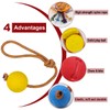 Dog Ball with String, Pack of 2 Throwing Balls with