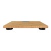 Escali Bamboo Digital Electronic Bathroom Scale for Body Weight, Bath