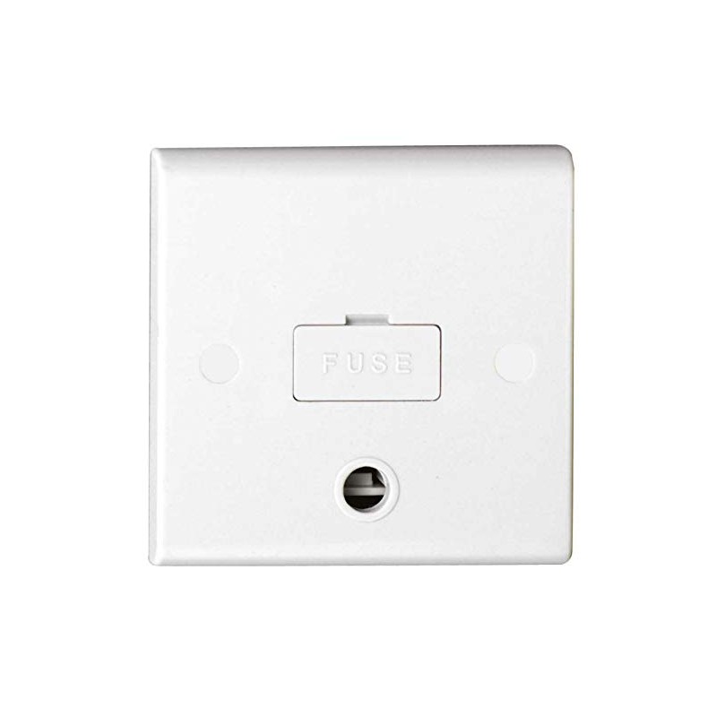 Deta S1362 Slimline 13amp Fused Spur Connection Unit (Unswitched) with
