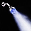 G1/2 Male Thread Shower Head Temperature Controlled 3 Color Changing