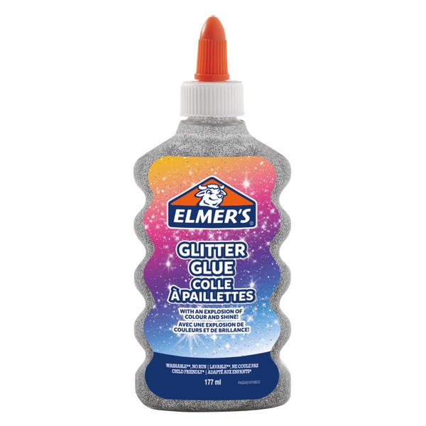 Elmer's Glitter Glue, Silver