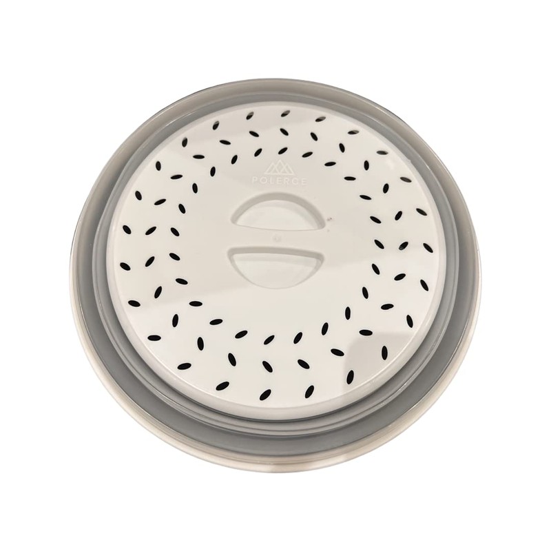 Microwave Plate Cover 10.5" Round Vented Collapsible Splatter Proof With