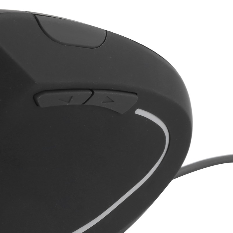 Wired Left Hand Mouse Vertical Ergonomic 800/1200/1600DPI USB Optical for