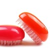 BIZ Hair Brush S-Hair Comb Tangle-Free Teaser Orange 2ea