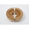 Visua Solid Wood Pipe Collars/Roses/Entry Points to fit 15mm Pipes.