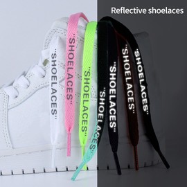 Shoe laces shoe laces for sneakers luminous yellow shoe laces Individually packaged luminous Stars moon shoelaces for sneakers suitable for 99% of shoe types（120cm）, Yellow, 120cm