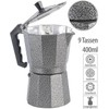 Cucina di Modena Espresso Maker Jug: Hammered Espresso Maker for