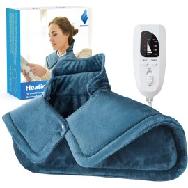 NIUONSIX Heating Pad for Neck and Shoulders,  Birthday Gifts for Women Mom Wife Her Men H