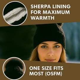 Polar Extreme Heat Womens Textured Brushed Hat