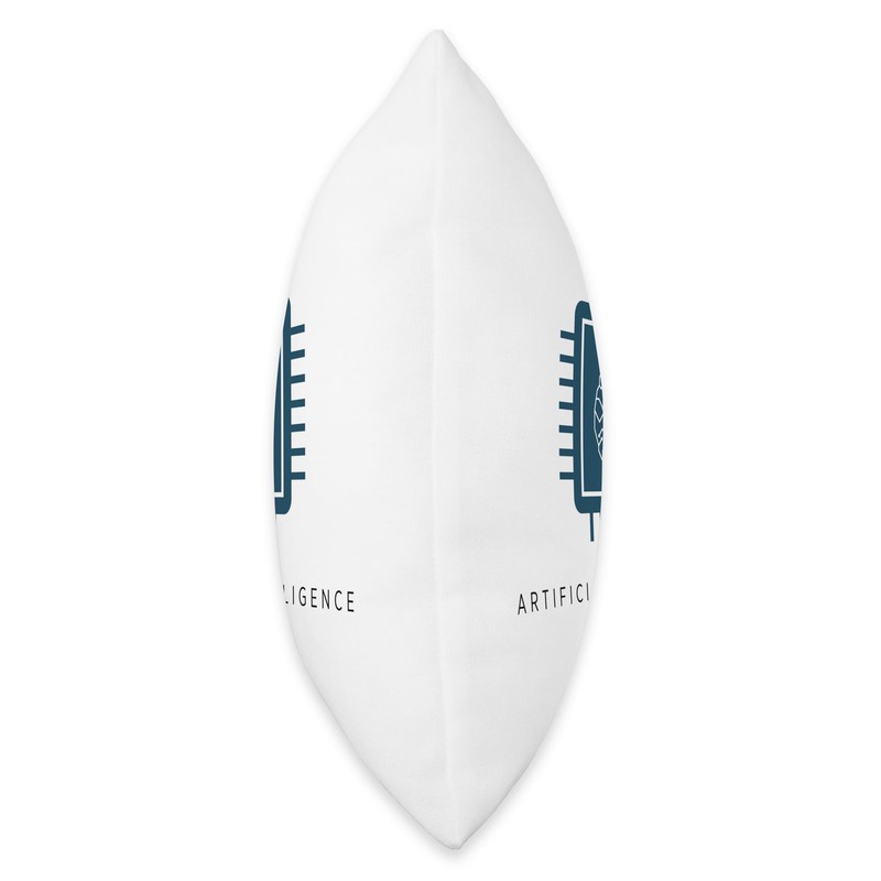 AI Artificial Intelligence Brain Computer Chip Technology Throw Pillow